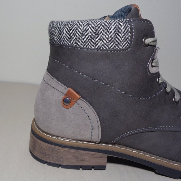 Vance Co. Size 10 M / MANZO / Grey / Ankle Boots / New Men\'s Shoes main image 16